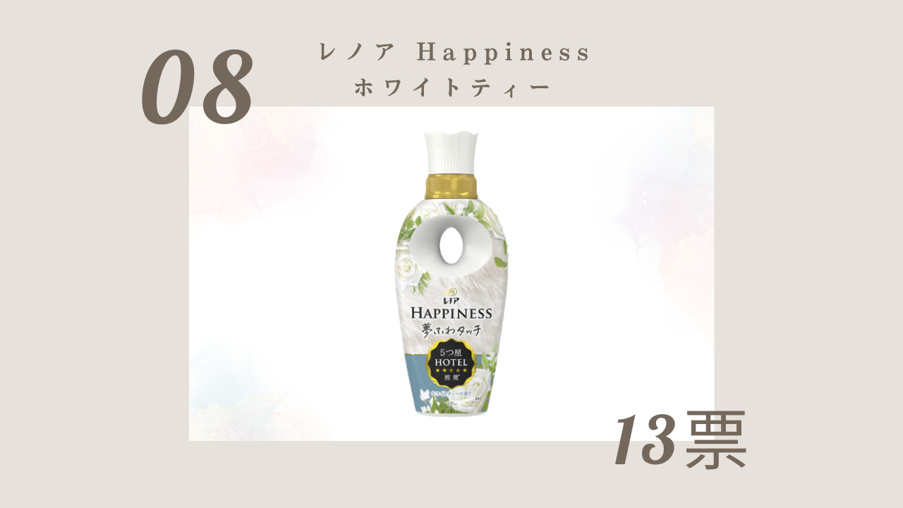 人気投票 レノア Happiness 夢ふわタッチ ホワイトティー